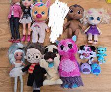 A set of toys for a girl.