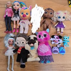 A set of toys for a girl.