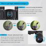 SALE | 8x21 Mini Compact Pocket Binoculars, Lightweight Foldable Binoculars,Easy Focus Small Binoculars for Adults Kids Bird Watching,Opera Concert, Travel, Hiking, Football Game Image 4