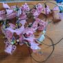 Pink Butterfly Fairy String Lights Image 3