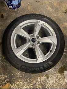 Genuine Audi A6 rims and tyres