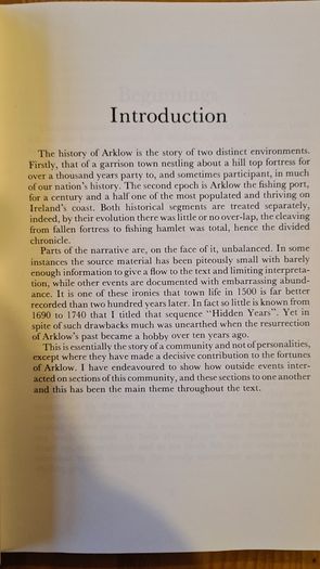 The Arklow Callender.  By P. J. Power. A Chronicle Of Events From Earliest Times To 1900 A.d. Paperback In Very Good Condition. .