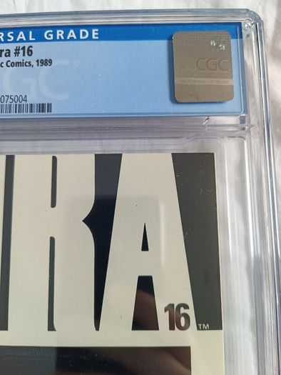 Akira Issue 16 CBCS / CGC 9.8  Certified Graded Comic Framed  DC Marvel
