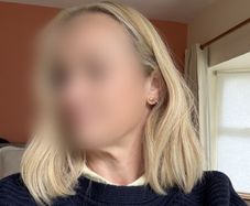 Goldylost Blake 14" Human Hair Silk Topper - Blonde
