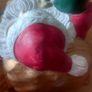 vintage santa tree holder Image 3