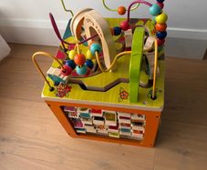 Battat Zany Zoo Wooden Activity Cube Assortment, Btoys