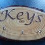 key holder, hook, sign, shed, golf, house number, sign, funny Image 2