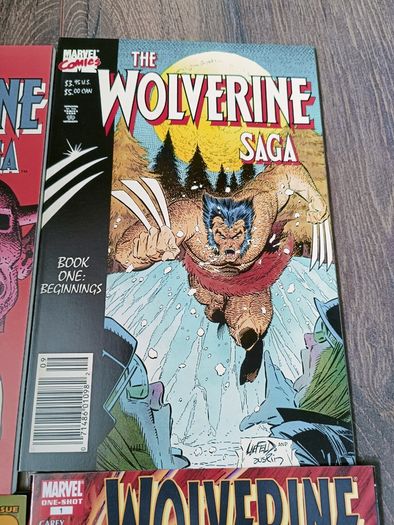 4 Random Wolverine Comic Books Marvel
