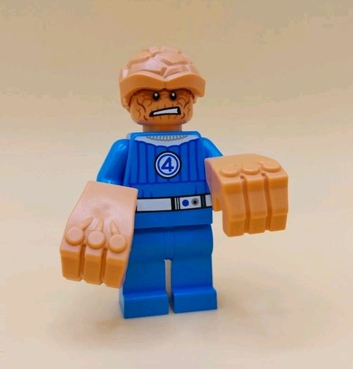 Lego BEN GRIMM Minifigure Lego Fantastic Four Minifigure