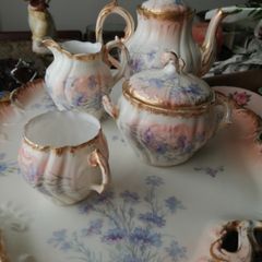 Set of Antique Limoges porcelain