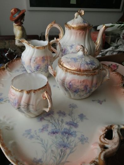 Set of Antique Limoges porcelain