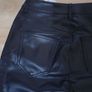 River Island Faux Leather Boot Cut Jeans Image 8