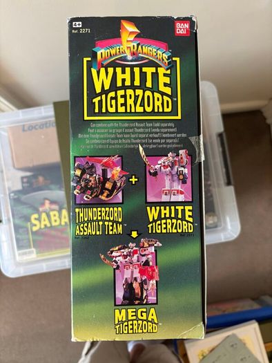 Power Rangers Tigerzord 1993 with box