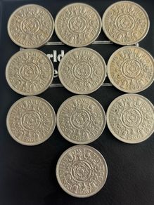 British Two Shillings (10)