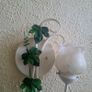 Vintage toleware wall light Image 3