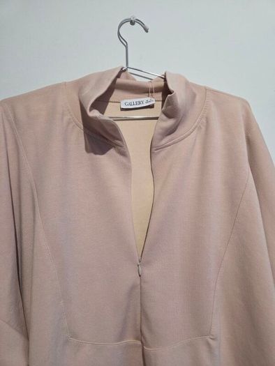 Brand New Gallery Dunnes Stores Marais Half Zip Cream Sweatshirt XL (48-50)