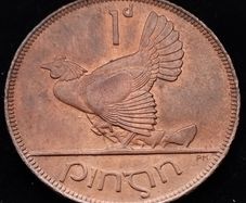 [#2633] - Ireland 1931 | Irish 1d | Irish 1 Penny | KM.3 | High Grade