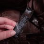 Miss Selfridge Dark Brown Faux Leather Croc Embossed Belted Mini Skirt 8UK/36EU Image 4