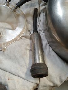 vintage  milking machine