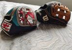 Wilson and Rawlings Baseball Gloves
