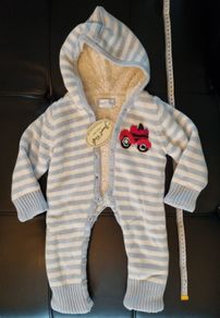 Powell Craft Tractor Baby Pram Suit 6-9m