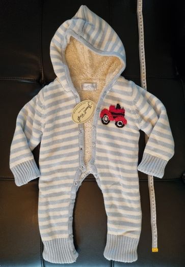 Powell Craft Tractor Baby Pram Suit 6-9m