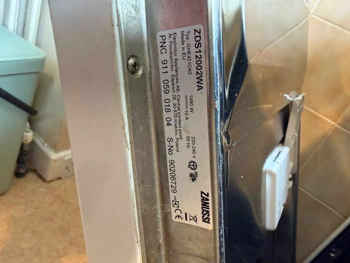 Zanussi Dishwasher