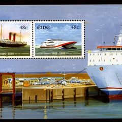 2006 Ireland Centenary of the Rosslare  Fishguard Ferry Commemorative Stamps Miniature Sheet Mint Never Hinged (MNH)