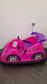 Kids bumper car pink