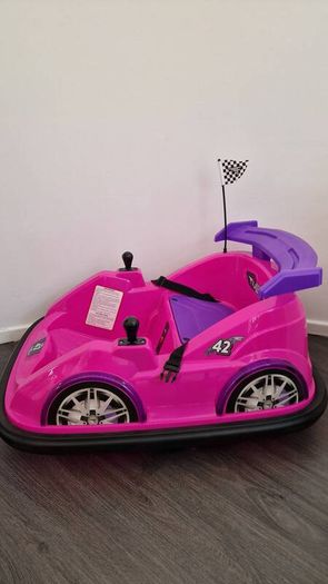 Kids bumper car pink