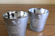 Yankee Candle Rose Shimmer Votive Holder Set