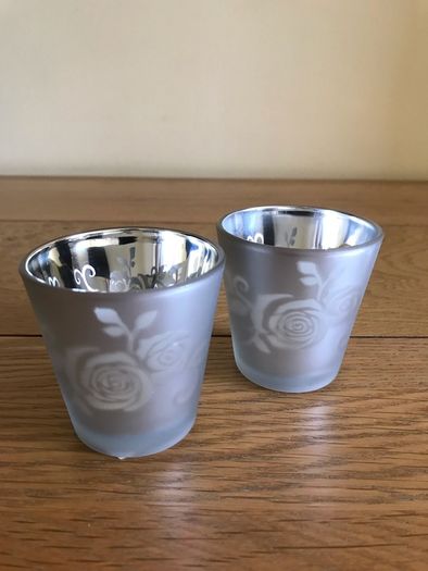 Yankee Candle Rose Shimmer Votive Holder Set