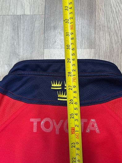Vintage 2007 Adidas Munster Player Issue Rugby Jersey Shirt Mens Large Tight Fit