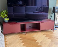 NEW Premium Custom TV Stand / Sideboard Deep Burgundy Red (180cm)