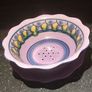 Vintage Dutch Gouda Ceramic Berry Bowl Image 5