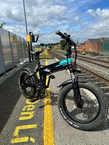 Fiido M1 Pro Folding Electric Bike, 48V500W Motor, Excellent Condition