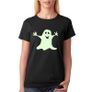Glow in the dark Halloween Ghost t-shirt tee top shirt Image 3