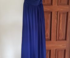 Bridesmaid dress royal blue