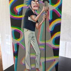 Gorillaz 2D figure from superplastic