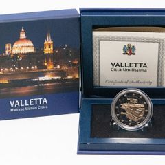 Malta 2 Euro Commemorative Coin 2026 - Valletta. Proof