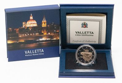 Malta 2 Euro Commemorative Coin 2026 - Valletta. Proof
