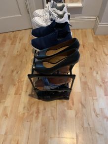 shoe rack , 2 shelves