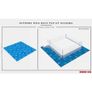 WWE AEW Wrestling Ring Mat Diorama 3 Pack Extreme Sets Image 3
