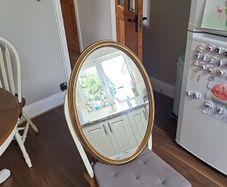 Mirror oval shape