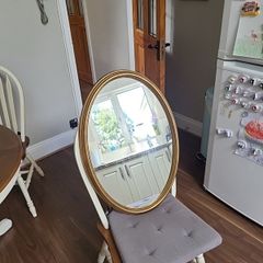 Mirror oval shape