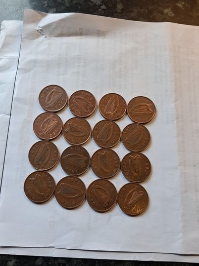 Irish Decimal 2 Pence Coins