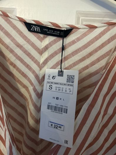 new zara top RRP E33