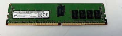Micron 16gb Ram Rdimm Ddr4 Ecc Server 2400mhz Pc4-2400t