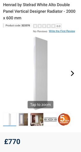 Vertical Radiator