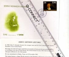 John F. Kennedy 1917 - 1963 - 25th Anniverary First Day Cover